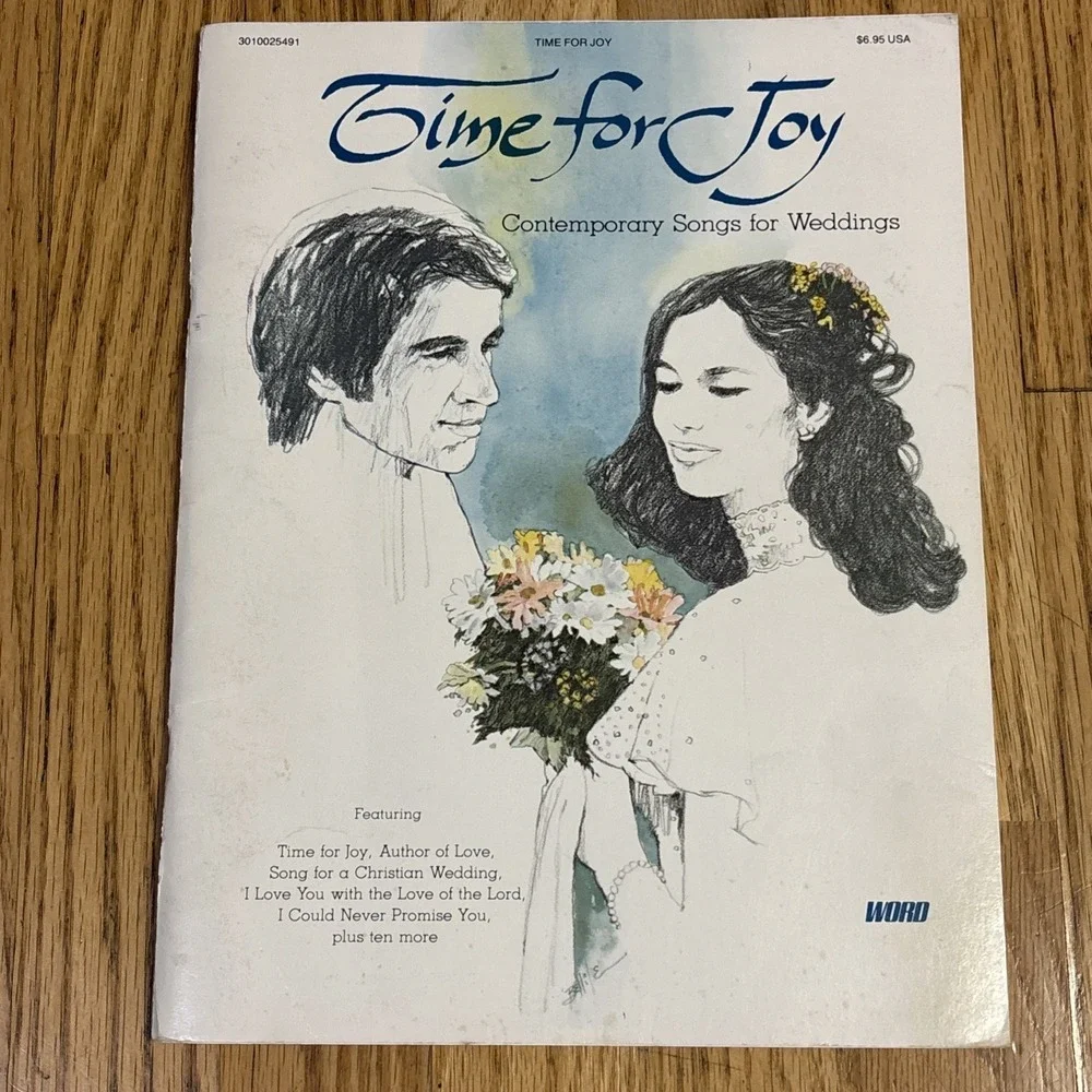 TIME‎ FOR JOY CONTEMPORARY SONGS FOR WEDDINGS Songbook 1980 Sacred Songs Music